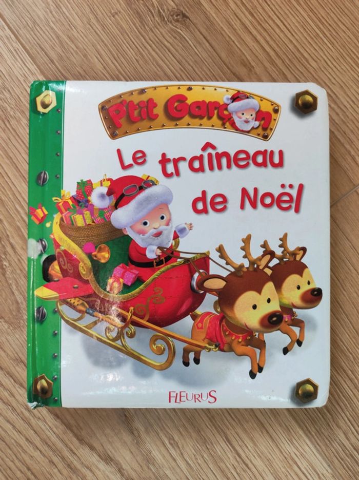 Livre "le traineau de Noël"