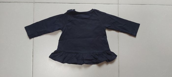 Tshirt manche longue Chat 6 mois - photo numéro 5