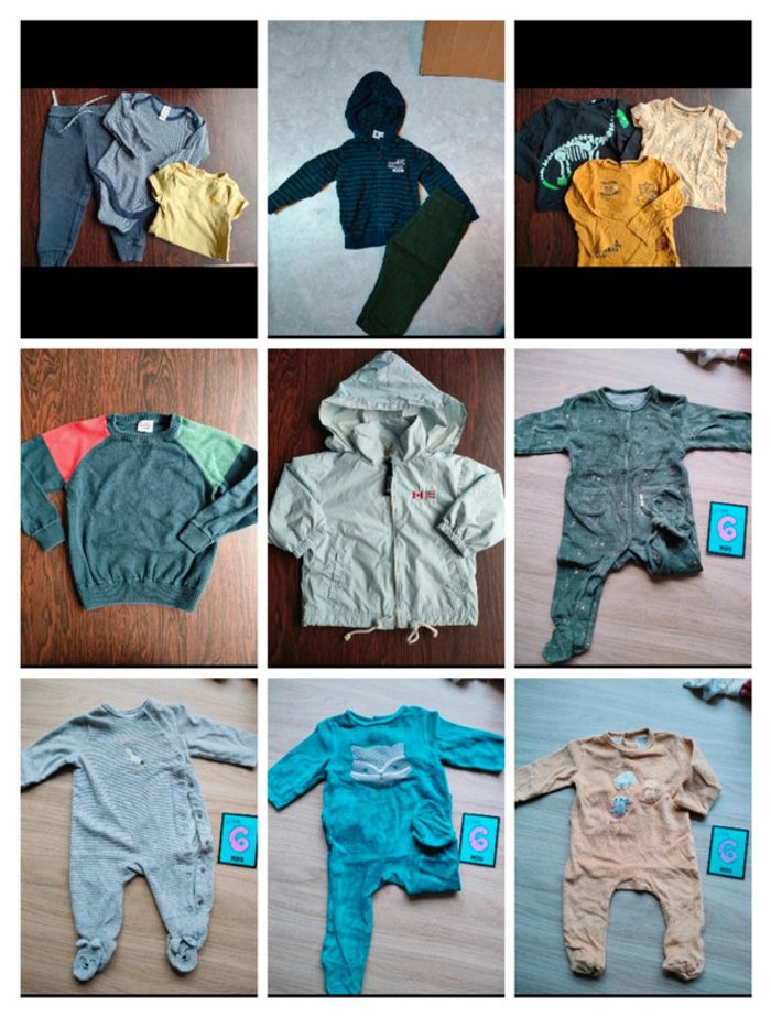 Lot 30 pièces garçon