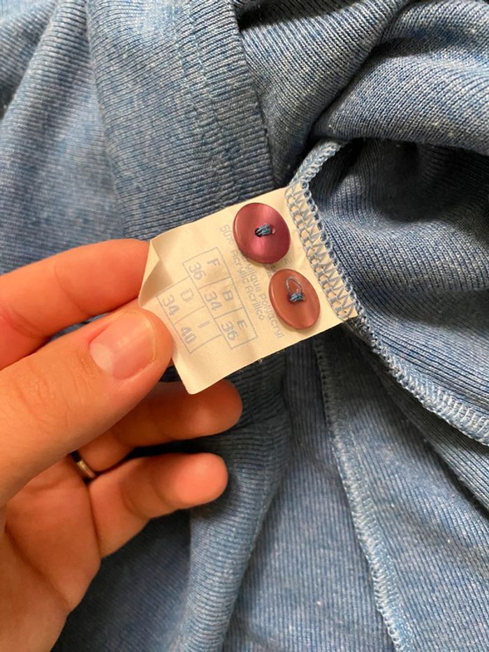 Robe bleu pétrole Pimkie – taille 36 - photo numéro 5