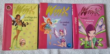 Livres winx clubla bibliothèque rose