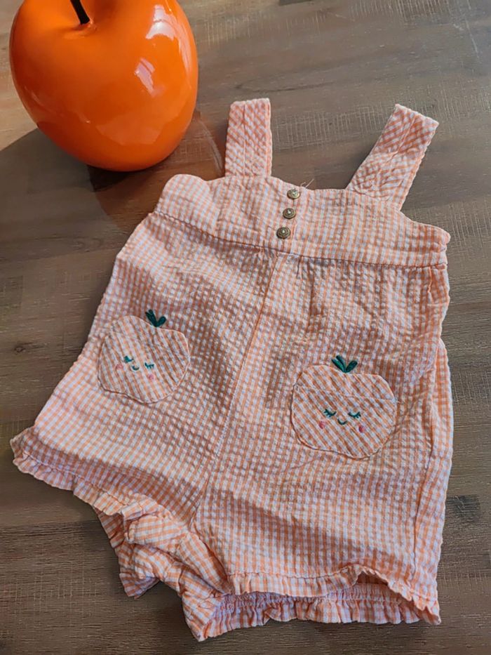 Jolie barboteuse et body 9 mois