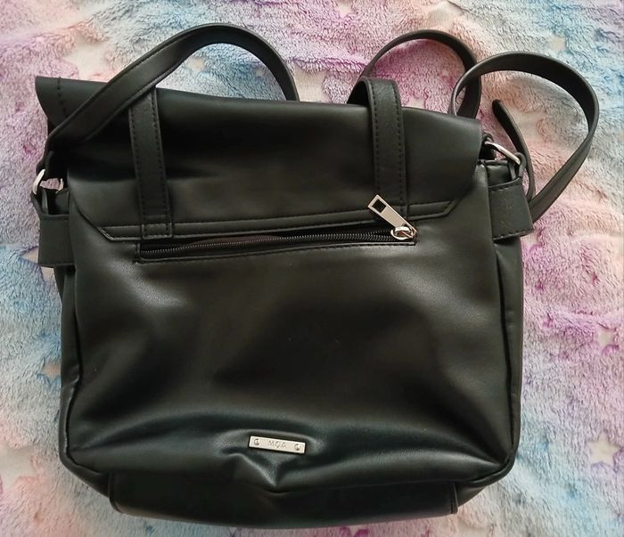 Sac à main bandoulière noir MOA - photo numéro 2