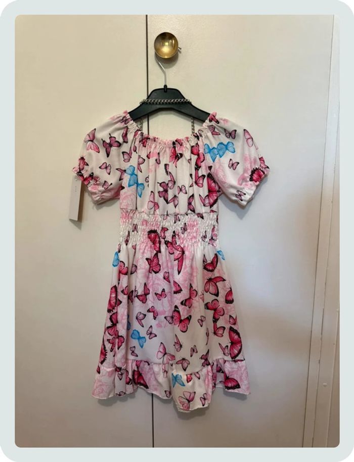 Robe à papillons roses - photo numéro 2