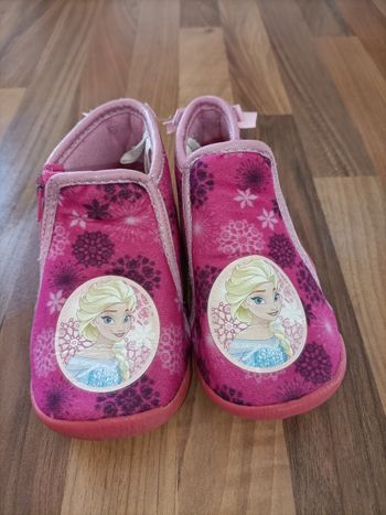 Chaussons roses Reine des Neiges 24