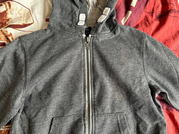 Veste zip à capuche BKL wear 6 ans - photo numéro 2