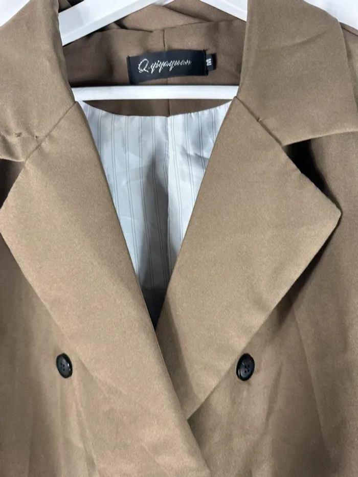 Veste blazer marron YesStyle - photo numéro 3