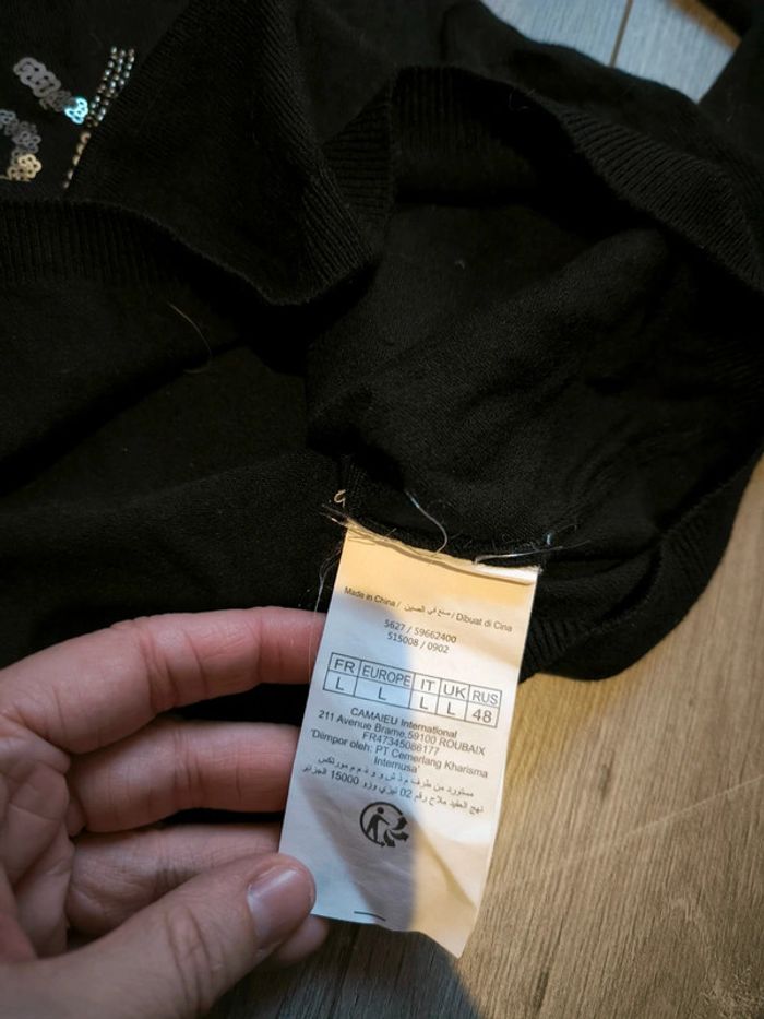 Pull rock you baby paillettes - photo numéro 4