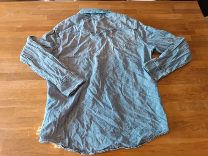 Chemise en jean levi's taille L levis - photo numéro 6