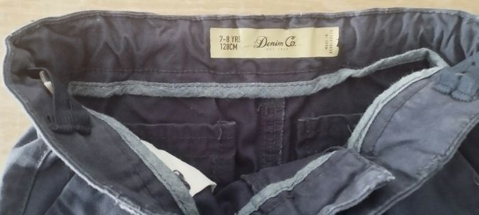 Pantalon garçon bleu marine taille 7/8 ans - photo numéro 8