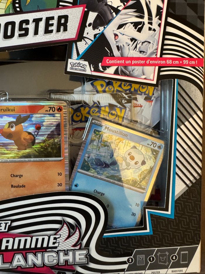 Pokémon Coffret Poster EV10.5 foudre noire flamme blanche - photo numéro 3