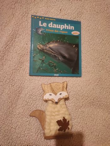 Livre mini pattes le dauphin
