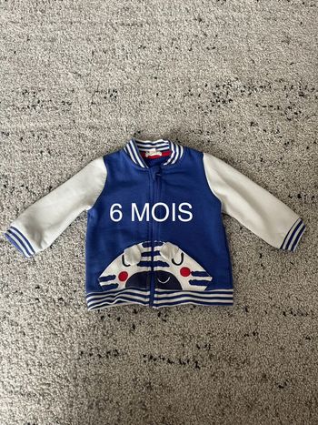 Gilet garçon 6 mois