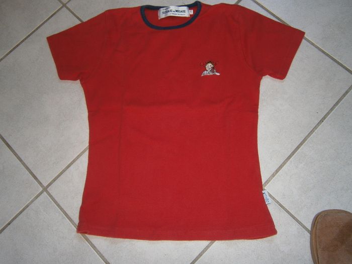 Tee-shirt MC rouge 10 ans - photo numéro 2