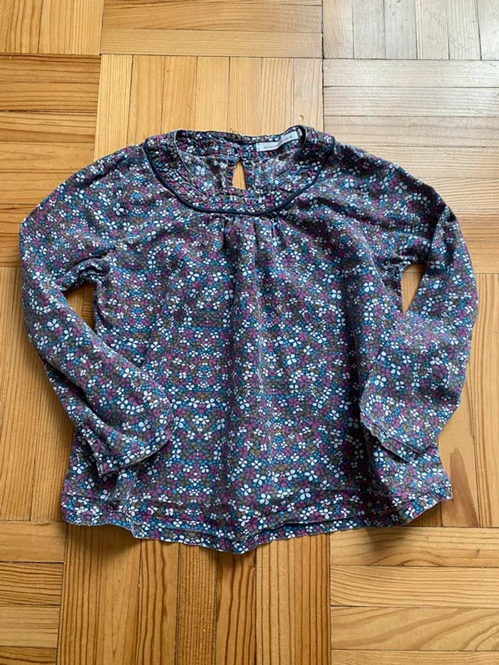 Blouse fleurie