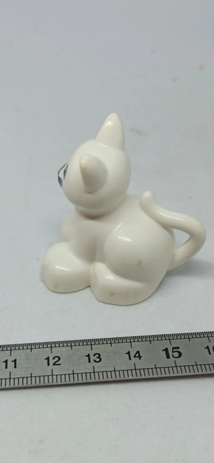 Chat blanc lego duplo - photo numéro 3