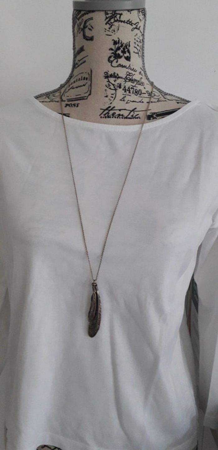 Collier sautoir plumes claire's - photo numéro 2