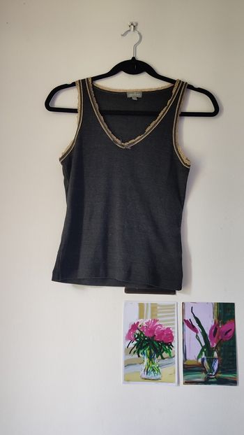 Débardeur coquette  y2k XS coton