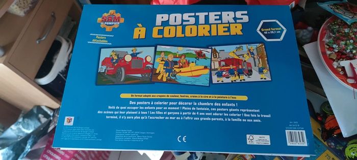 Album coloriage sam le pompier - photo numéro 2