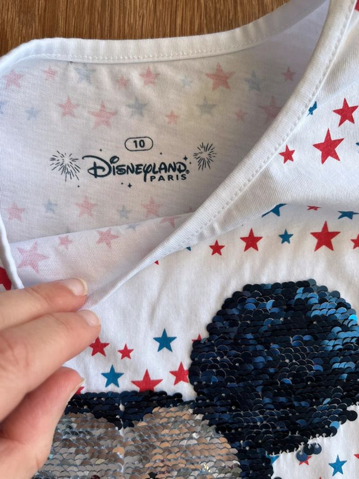 Tee-shirt manches courtes fille 10 ans Mickey - photo numéro 6