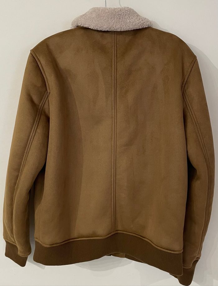 Veste Simili Daim Marron à l’aspect Velouté Homme Taille L/40 Jules - photo numéro 9