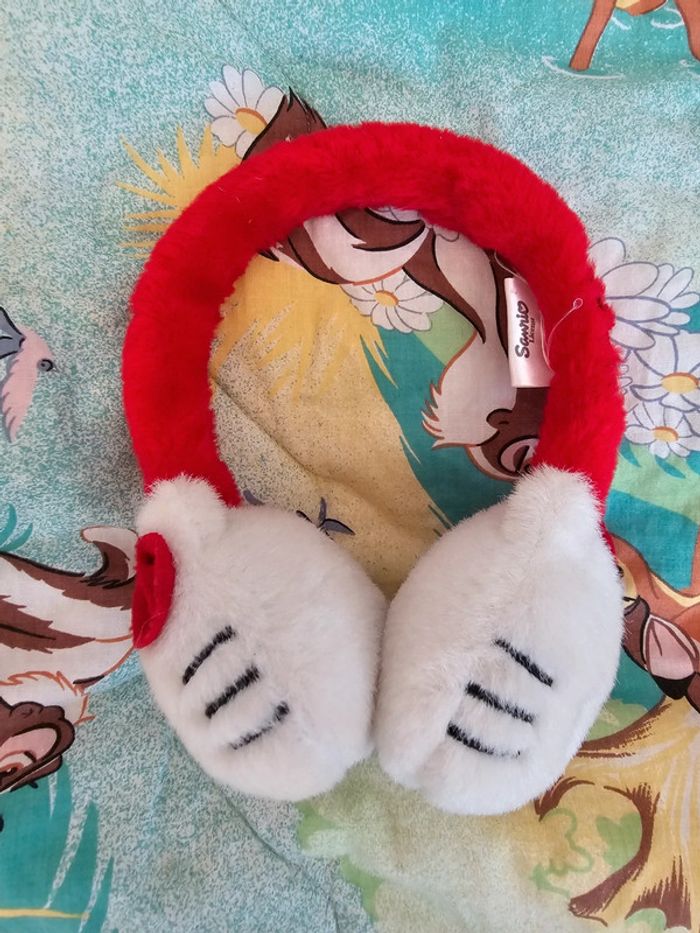 Cache oreille hello kitty - photo numéro 4