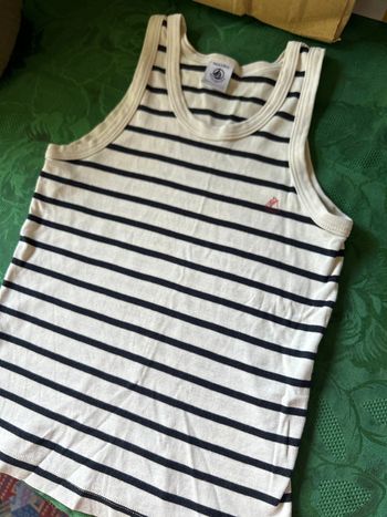 Singlet marin 6ans Petit Bateau