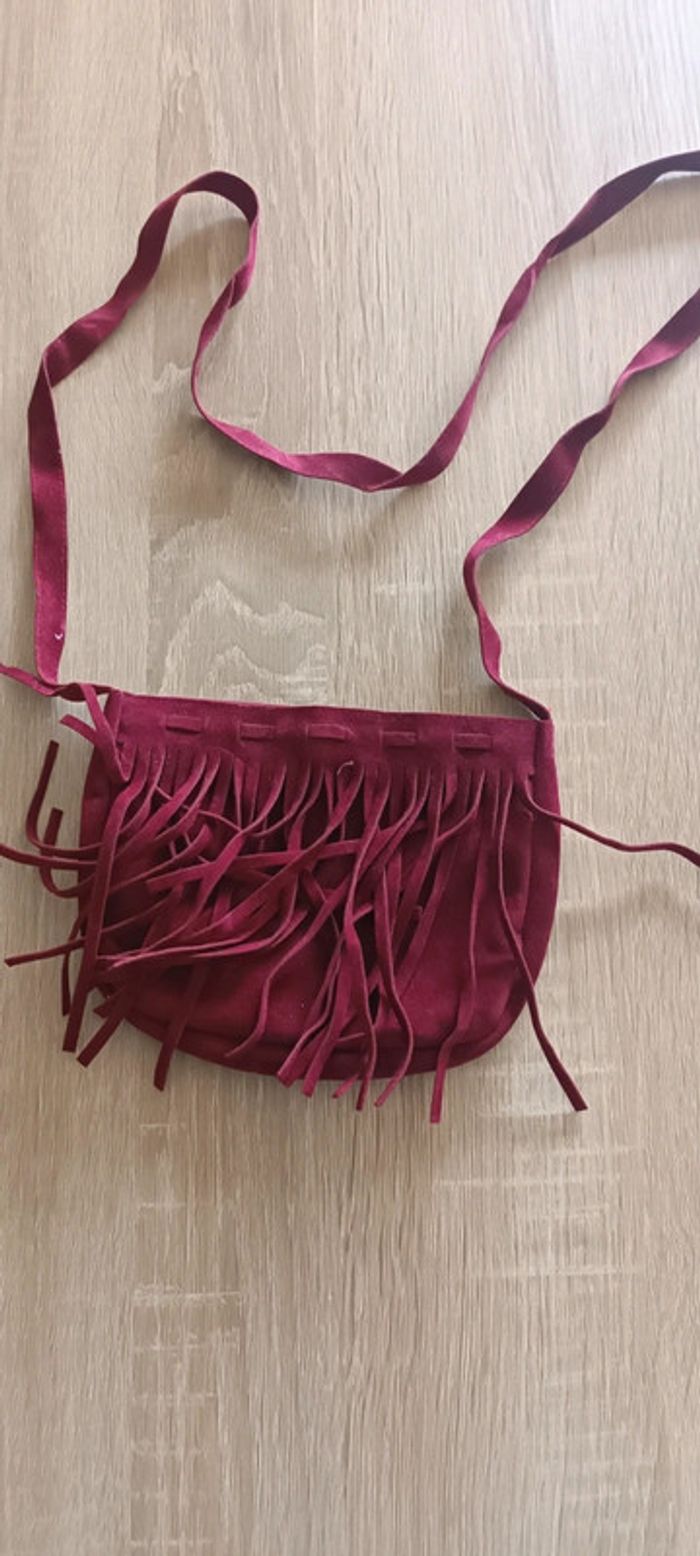 Petit sac à franges pour fille