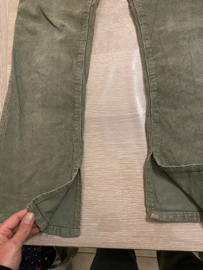 Pantalon velours fille, 10 ans - photo numéro 3