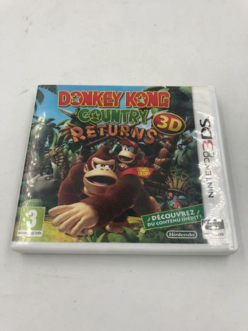 Jeu vidéo Donkey Kong Country Returns 3D sur console Nintendo 3Ds