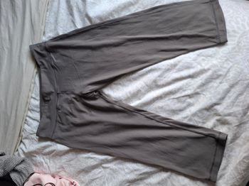 Legging de sport gris, taille L-XL