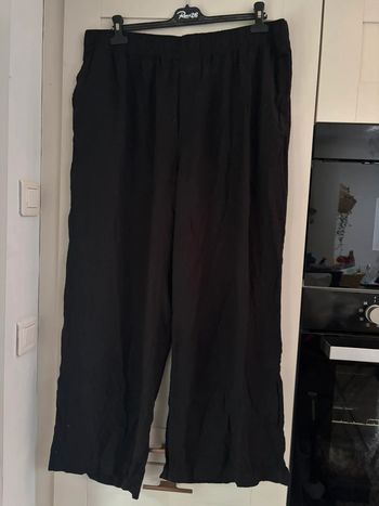 Pantalon lin noir H&M taille XL