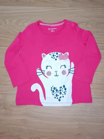Top manches longues chat 18 mois