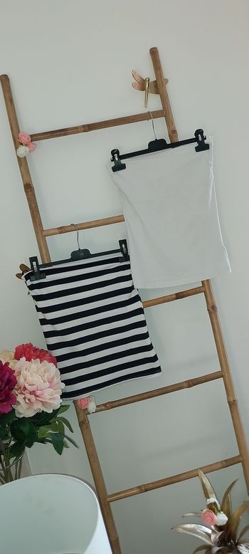 Lot de 2 / Duo de tops bustiers by H&M Très bon état Taille S/ 36