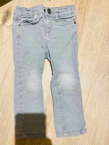 Jean skinny gris