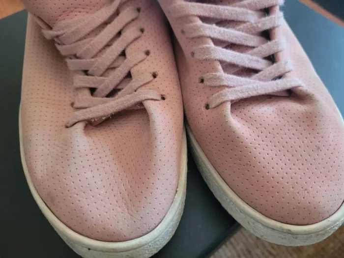 Basket peau de pêche rose poudré le coq sportif - photo numéro 5