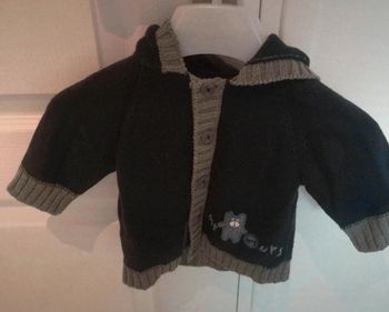 Gilet bebe garçon sergent major 3 mois