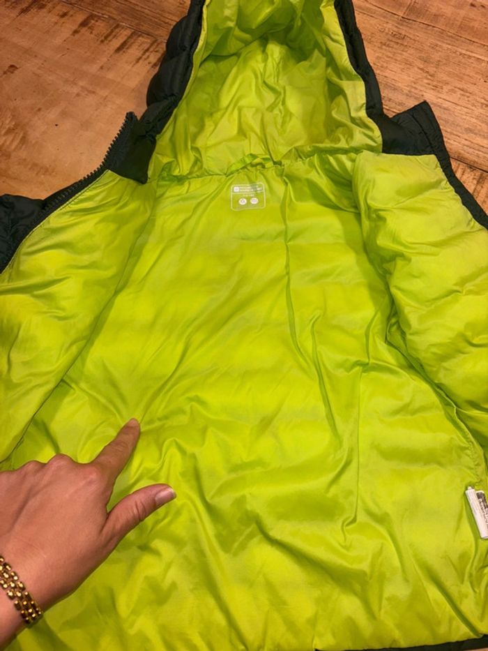 Doudoune verte - photo numéro 4