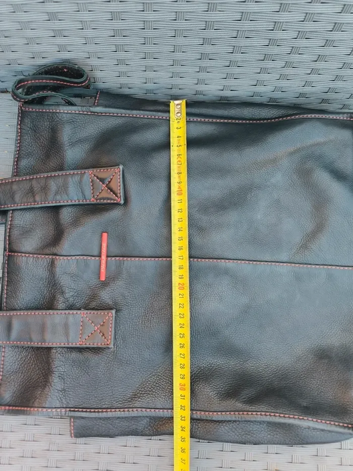 Sac à main fourre tout et porte monnaie cuir Paquetage - photo numéro 13
