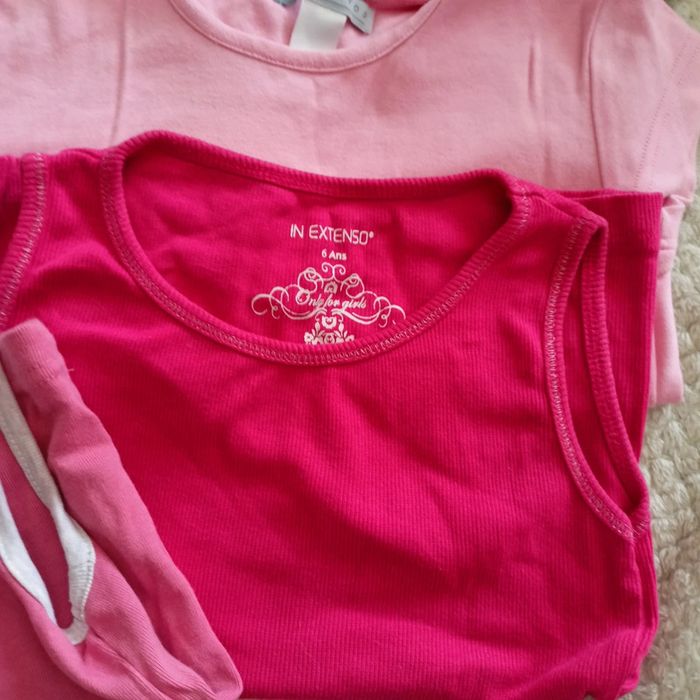 Lot 10 hauts été 6 ans - photo numéro 2