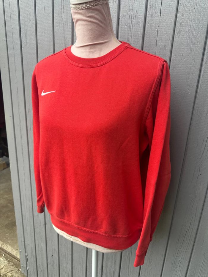 Sweat rouge basic Nike - photo numéro 3