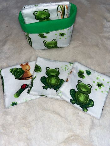 Corbeille /6 lingettes 