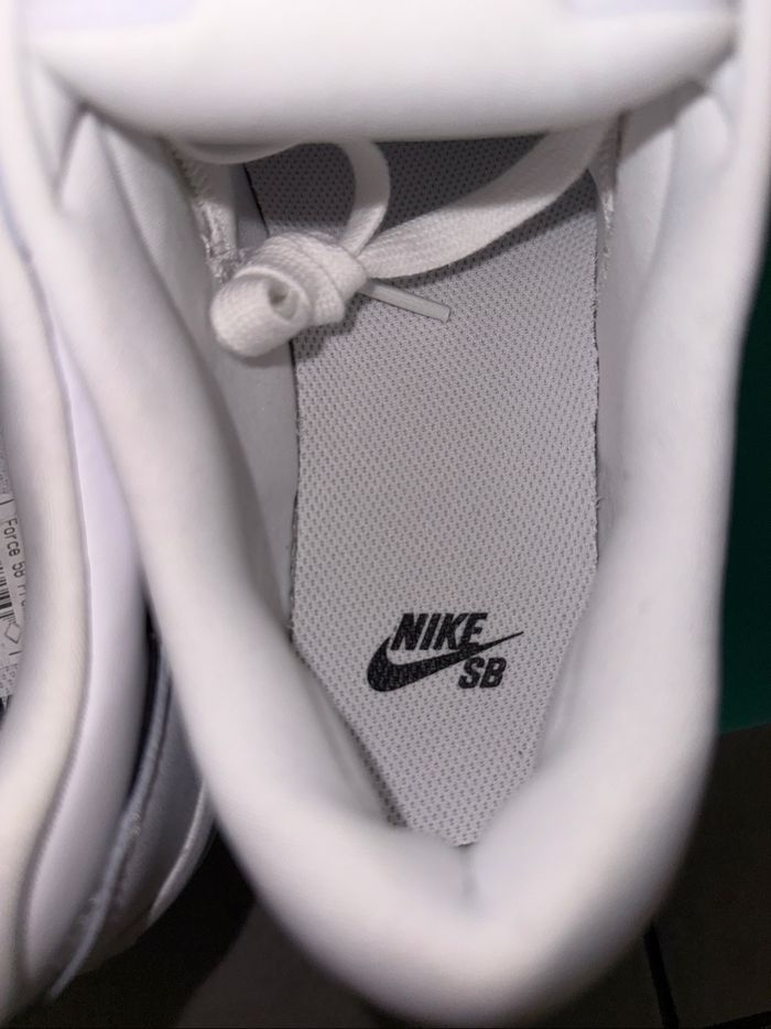 Nike SB Force 58 PRM white clean look, Premium Feel - photo numéro 4