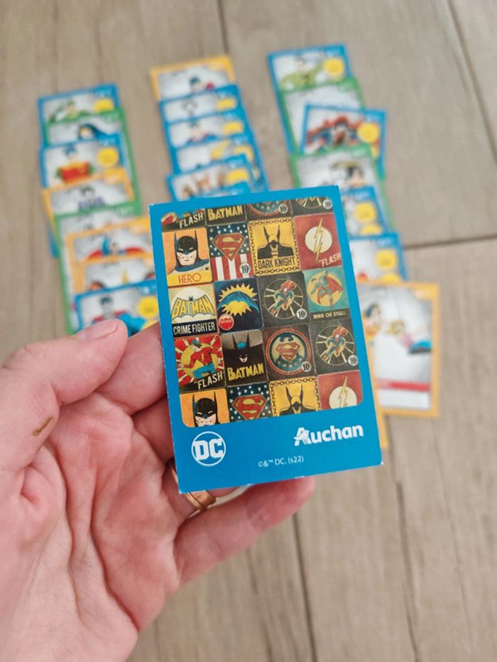 Cartes Marvel Auchan à collectionner - photo numéro 2