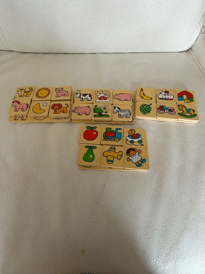 Loto pour enfant en bois - photo numéro 2