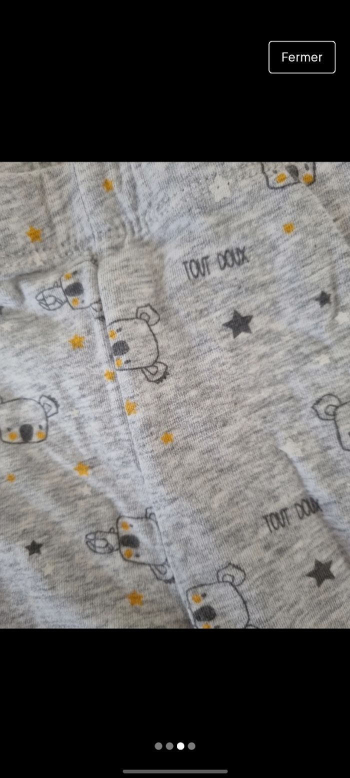 Ensemble pantalon coton & tee shirt ML - photo numéro 3