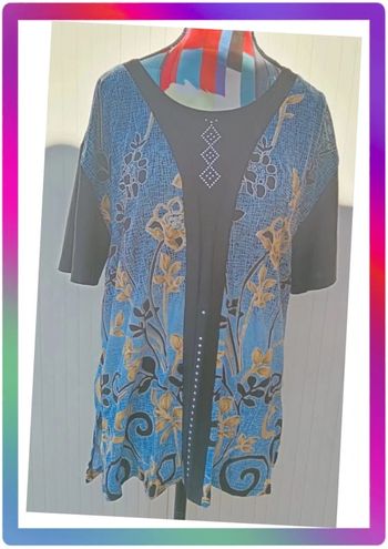 Blouse manches courtes XXXL Conos