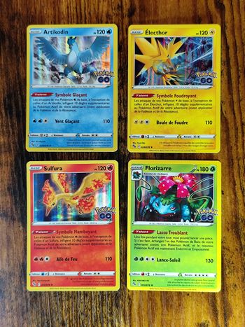 Lot de Cartes Pokémon GO 2022
