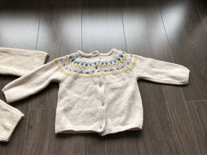 Ensemble 6 mois pull et pantalon Unit baby - photo numéro 6