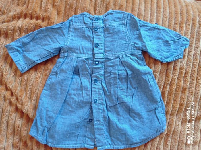 Robe bébé fille, Petit bateau, taille 6 mois - photo numéro 2